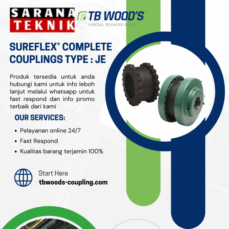 SUREFLEX® Complete Set Couplings Type : JE