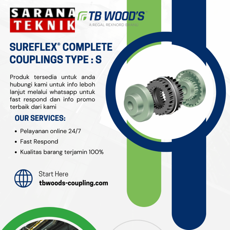 SUREFLEX® complete couplings type : S